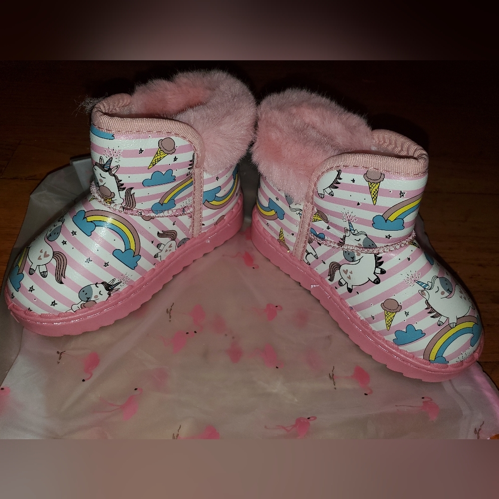 Toddler Fur Boots